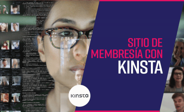 Sitio de membresía Kinsta